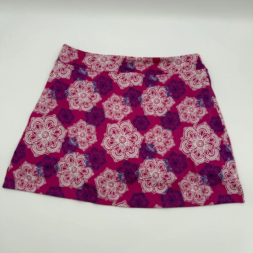 Tranquility Colorado Clothing Skort Small Pink Floral Golf Tennis/Pickleball